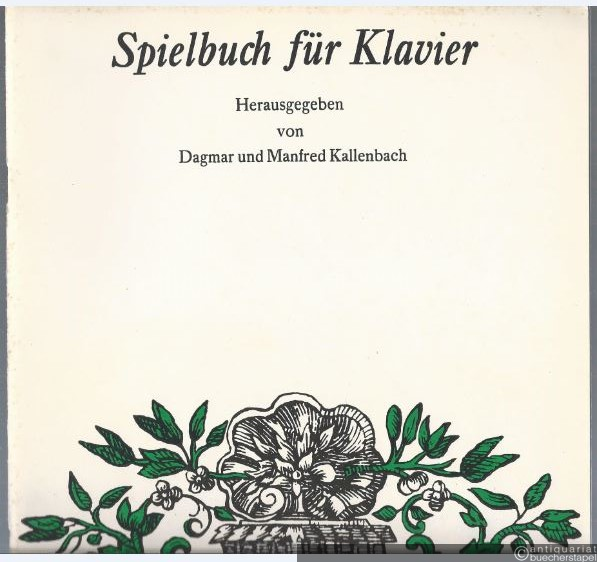  - Spielbuch für Klavier (= Collection Litolff, Nr. 5496).