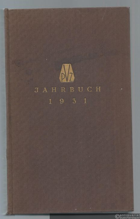  - Jahrbuch Paul Zsolnay Verlag 1931.