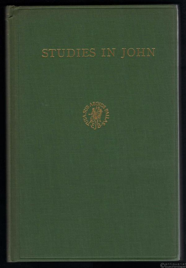  - Studies in John (= Supplements to Novum Testamentum, Volume XXIV).