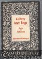 Luthers letzte Tage. Briefe und Dokumente (= Münchner Lesebogen, Nr. 61).