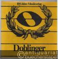 100 Jahre Musikverlag Doblinger 1876 - 1976.