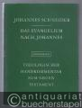 Das Evangelium nach Johannes (= Theologischer Handkommentar zum Neuen Testament in neuer Bearbeitung, Sonderband).