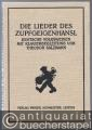 Die Lieder des Zupfgeigenhansl. Deutsche Volksweisen mit Klavierbegleitung von Theodor Salzmann. Reprint der Ausgabe 1929.
