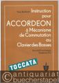 Instruction pour Accordeon a Mecanisme de Commutation au Clavier des Basses.